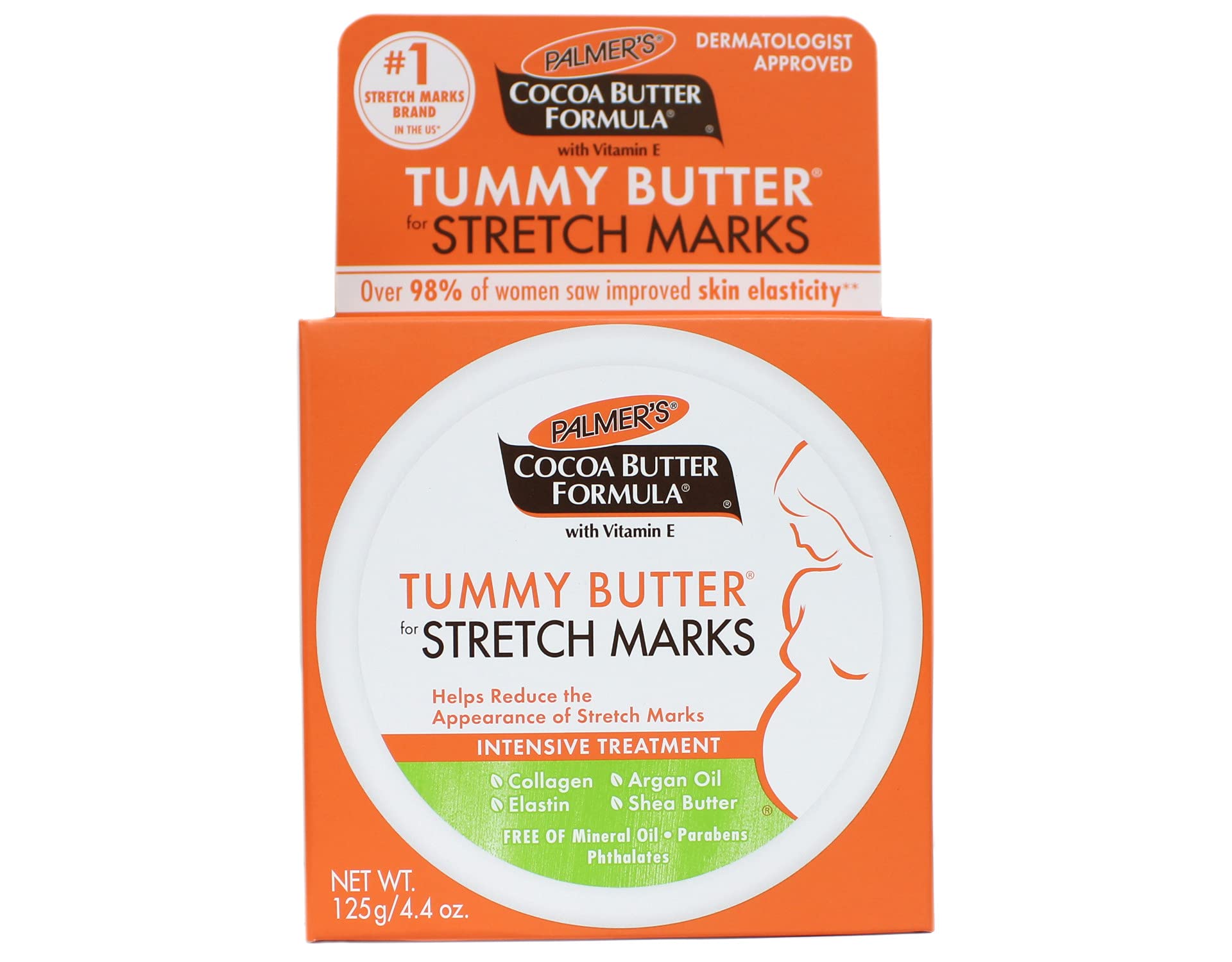 Palmer's Cocoa Butter Formula Tummy Butter - 4.4 oz (Pack of 2) by E.T. Browne Drug Co, Inc